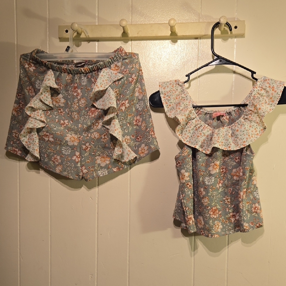 Floral Kids Matching Set